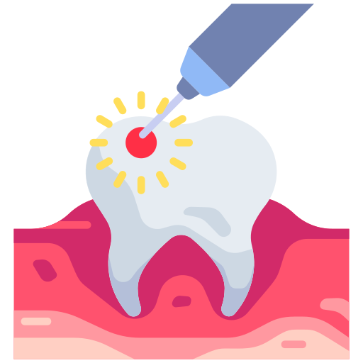 Teeth Laser Icon
